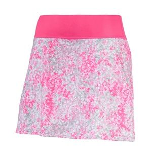 Puma Pwrshape golf skirt; floral pattern; size M